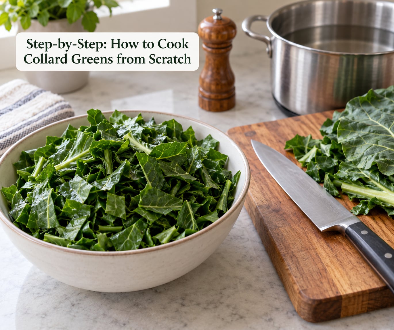 Step-by-Step: How to Cook Collard Greens from Scratch