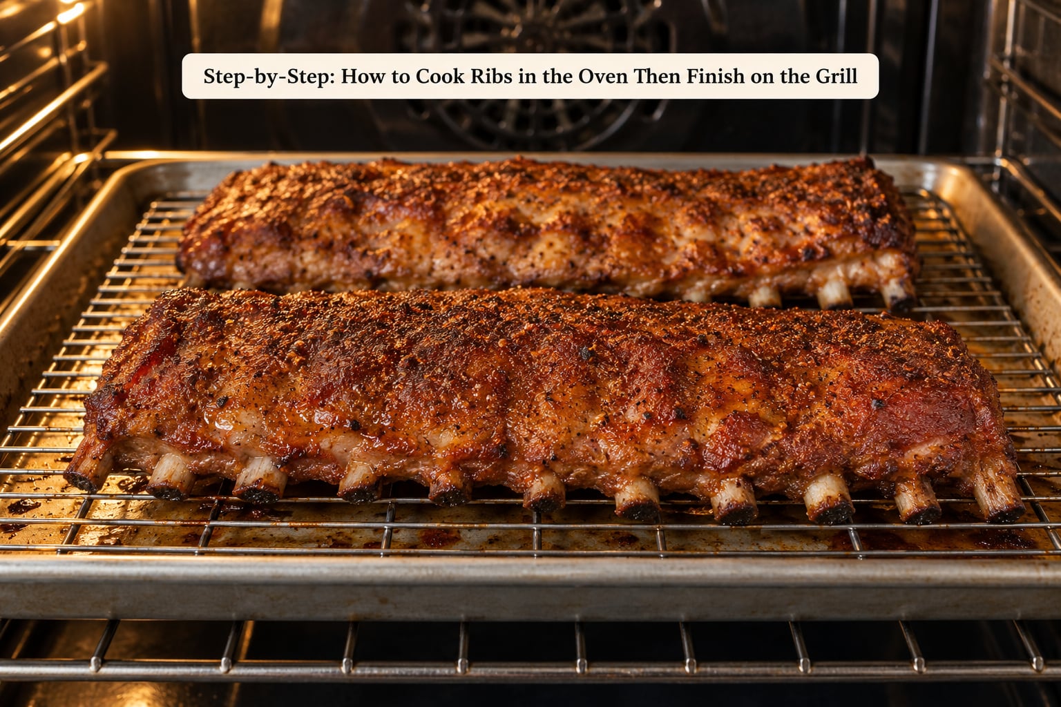 Step-by-Step: How to Cook Ribs in the Oven Then Finish on the Grill