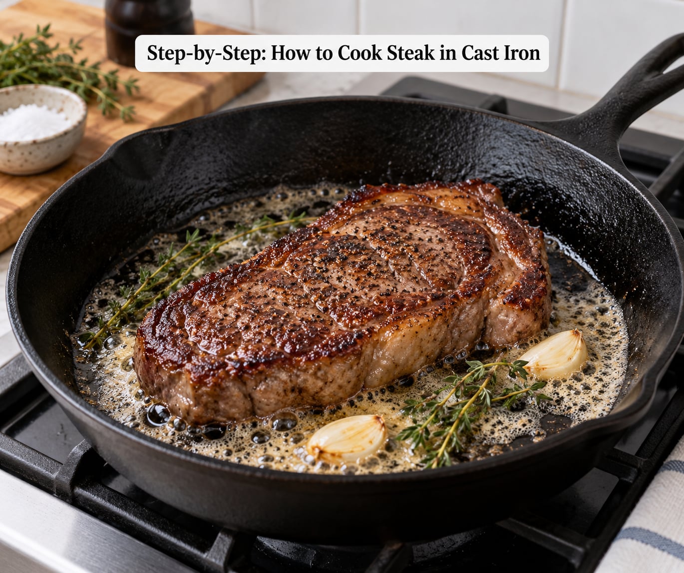 Step-by-Step: How to Cook Steak in Cast Iron