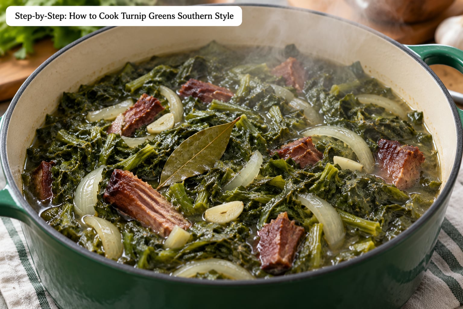 Step-by-Step: How to Cook Turnip Greens Southern Style