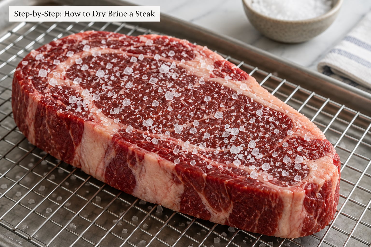 Step-by-Step: How to Dry Brine a Steak