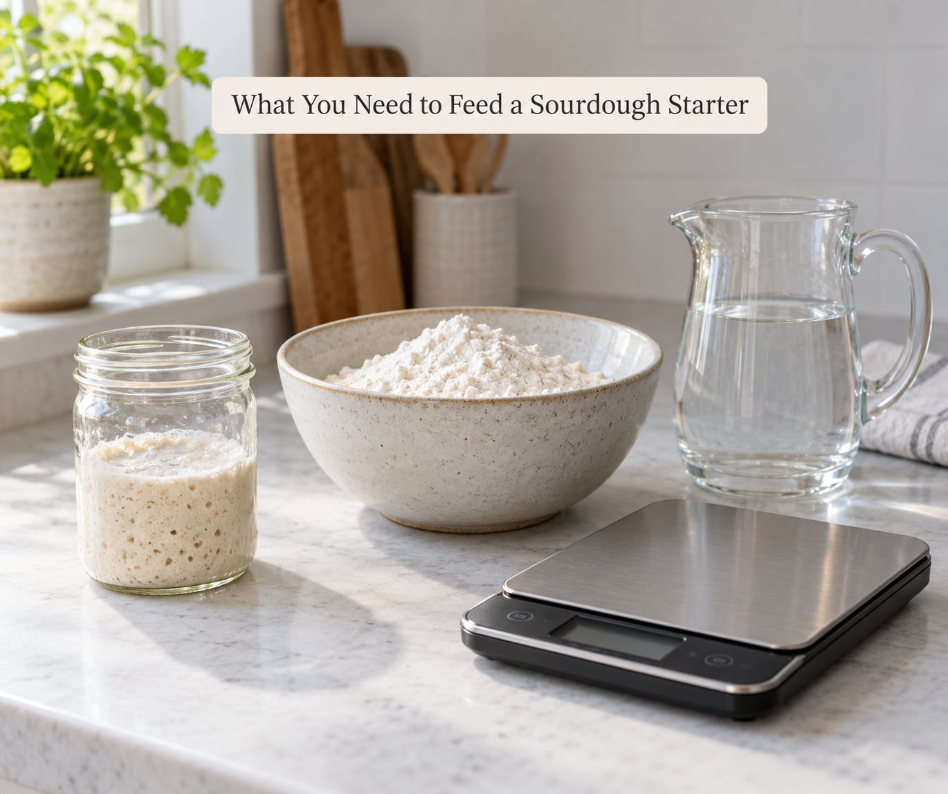What You Need to Feed a Sourdough Starter