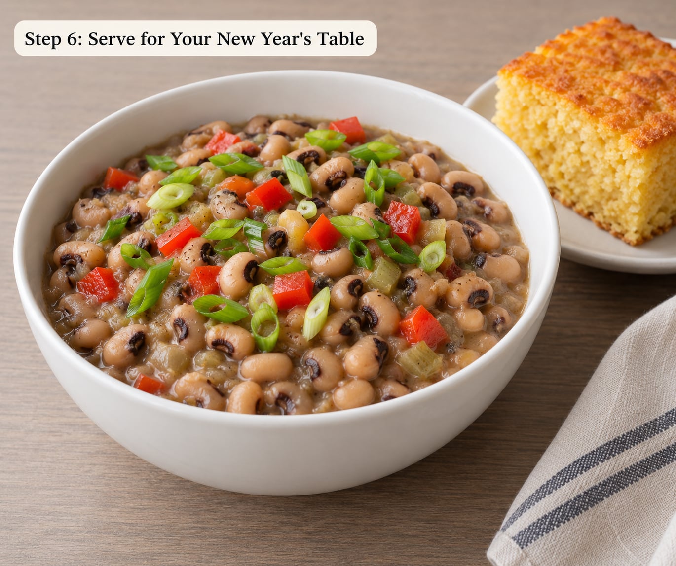 Step 6: Serve for Your New Year's Table