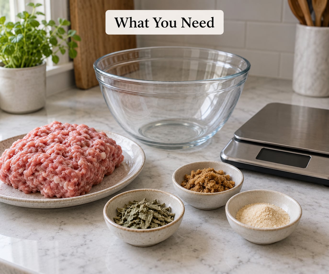 What You Need
