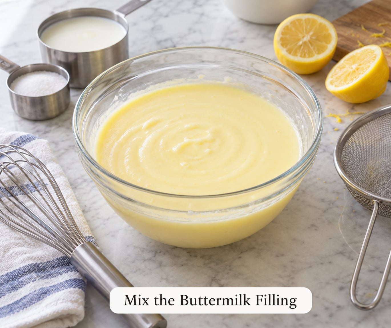 Mix the Buttermilk Filling