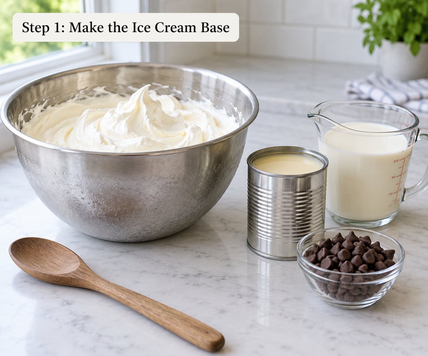 Step 1: Make the Ice Cream Base