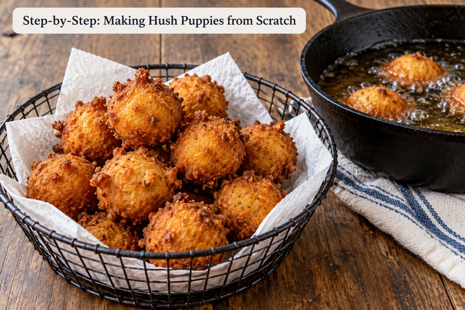 Step-by-Step: Making Hush Puppies from Scratch