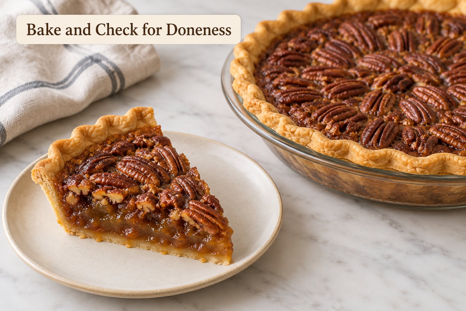 Bake and Check for Doneness
