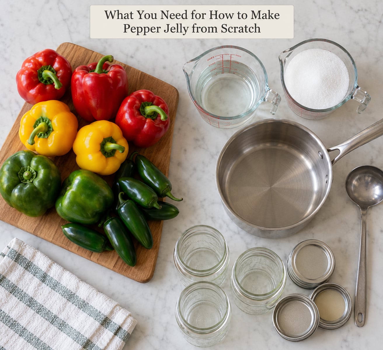 What You Need for How to Make Pepper Jelly from Scratch