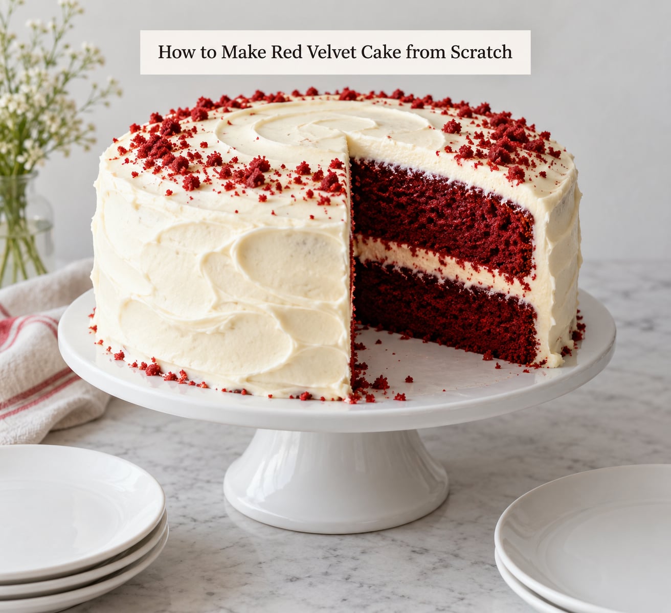 How to Make Red Velvet Cake from Scratch