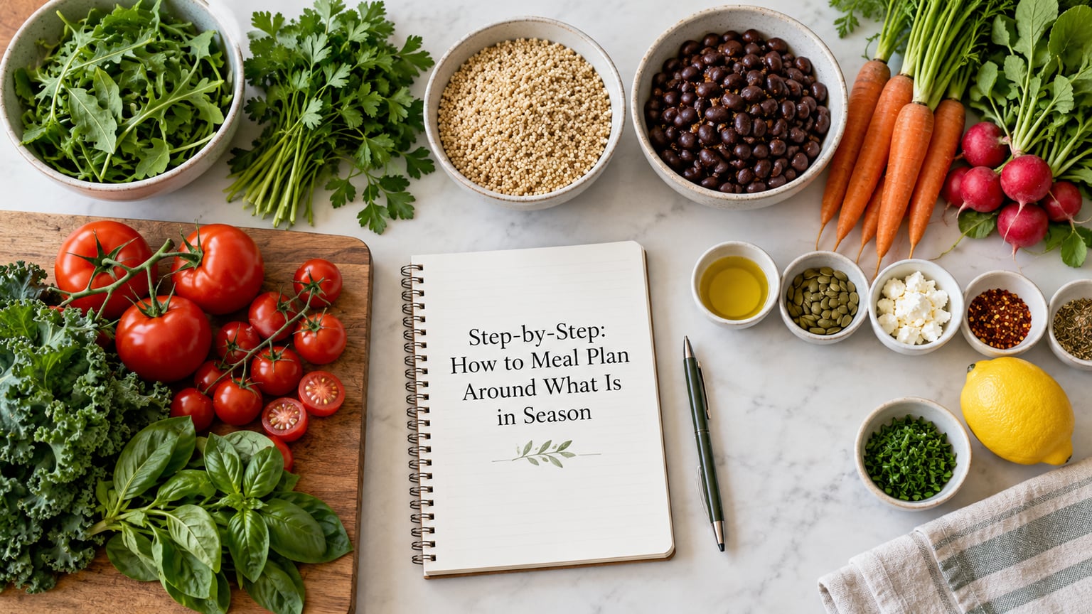 Step-by-Step: How to Meal Plan Around What Is in Season