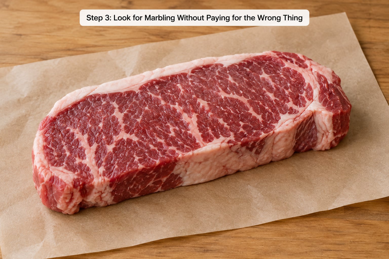 Step 3: Look for Marbling Without Paying for the Wrong Thing