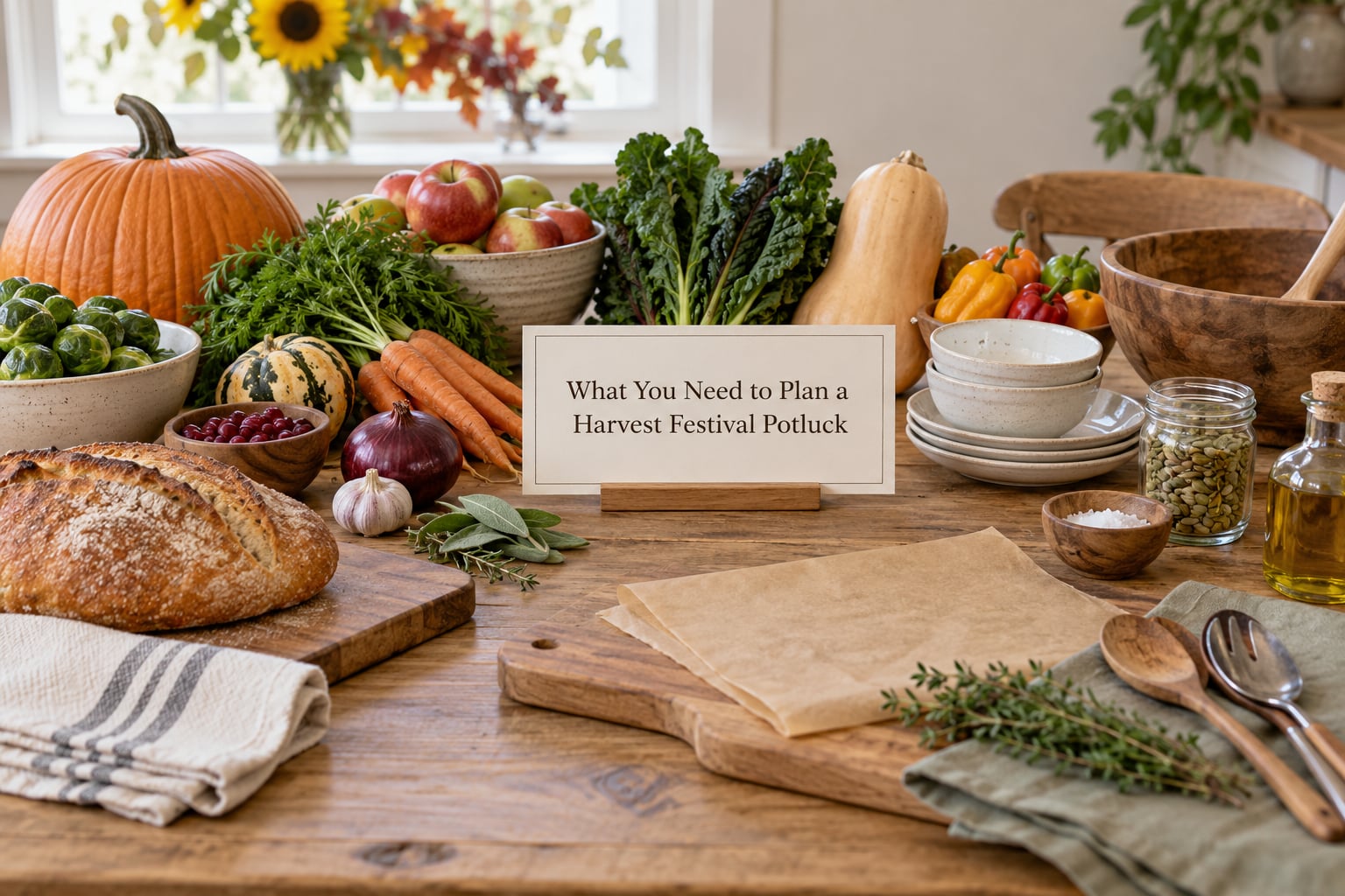 What You Need to Plan a Harvest Festival Potluck