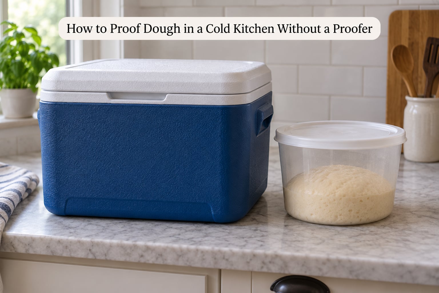 How to Proof Dough in a Cold Kitchen Without a Proofer