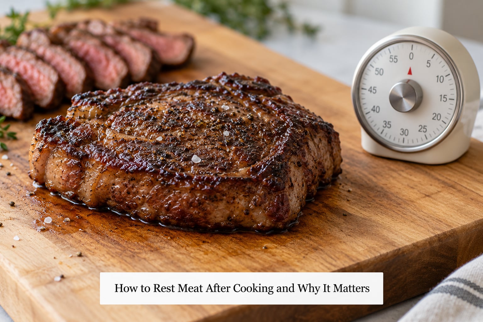 How to Rest Meat After Cooking and Why It Matters
