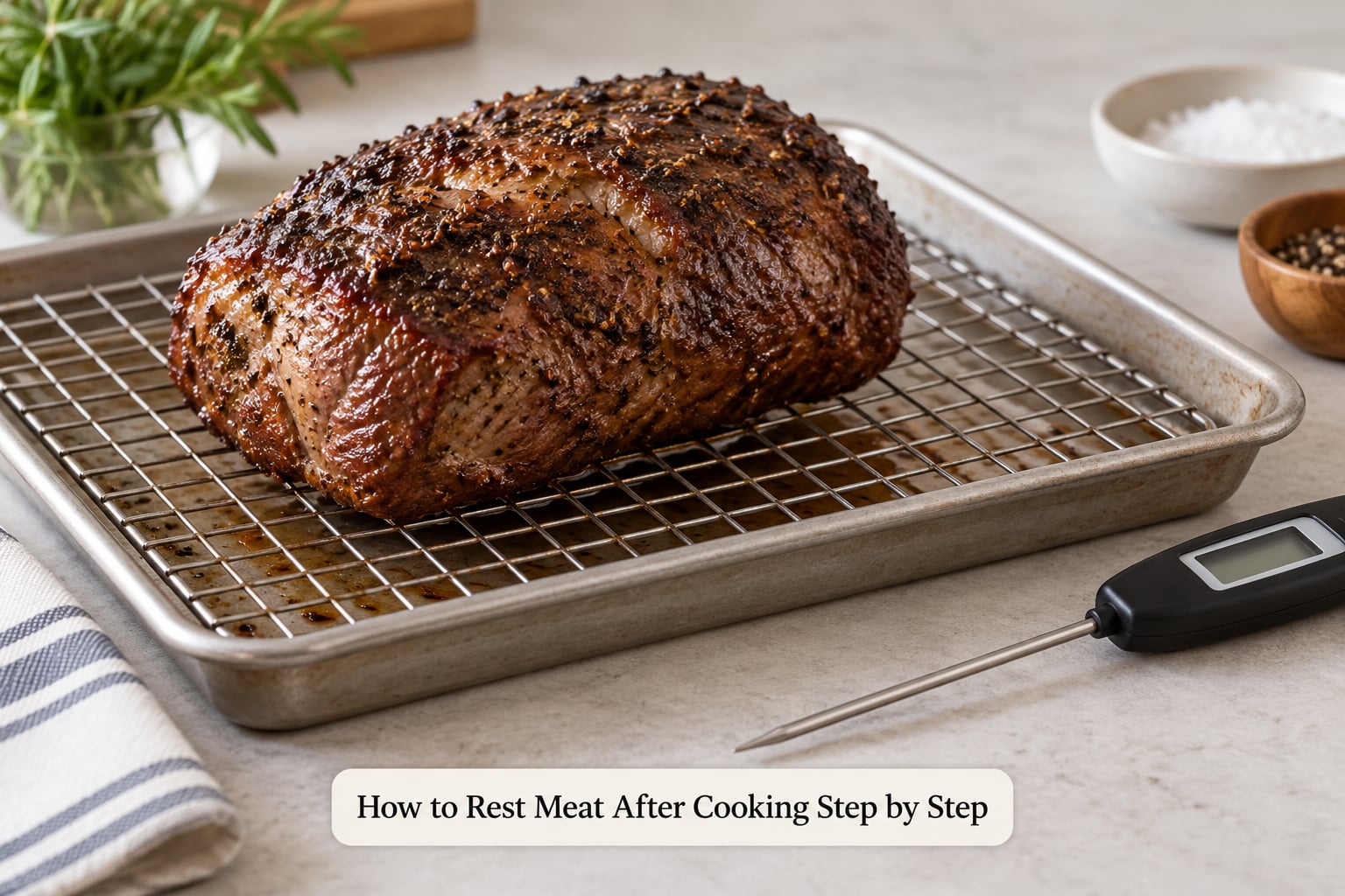 How to Rest Meat After Cooking Step by Step