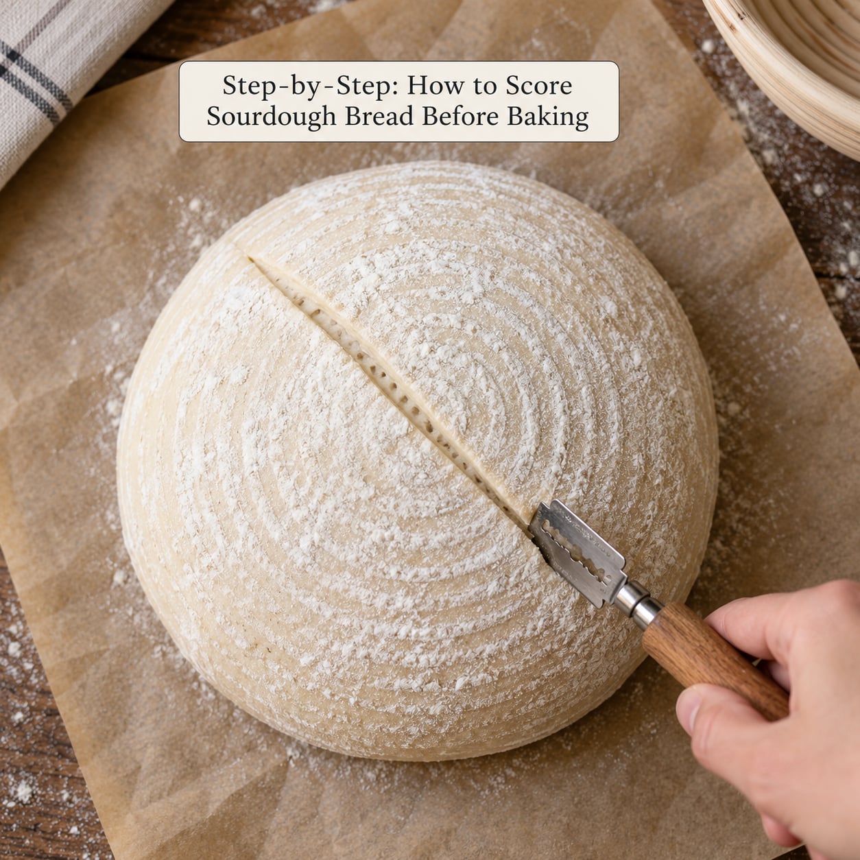 Step-by-Step: How to Score Sourdough Bread Before Baking