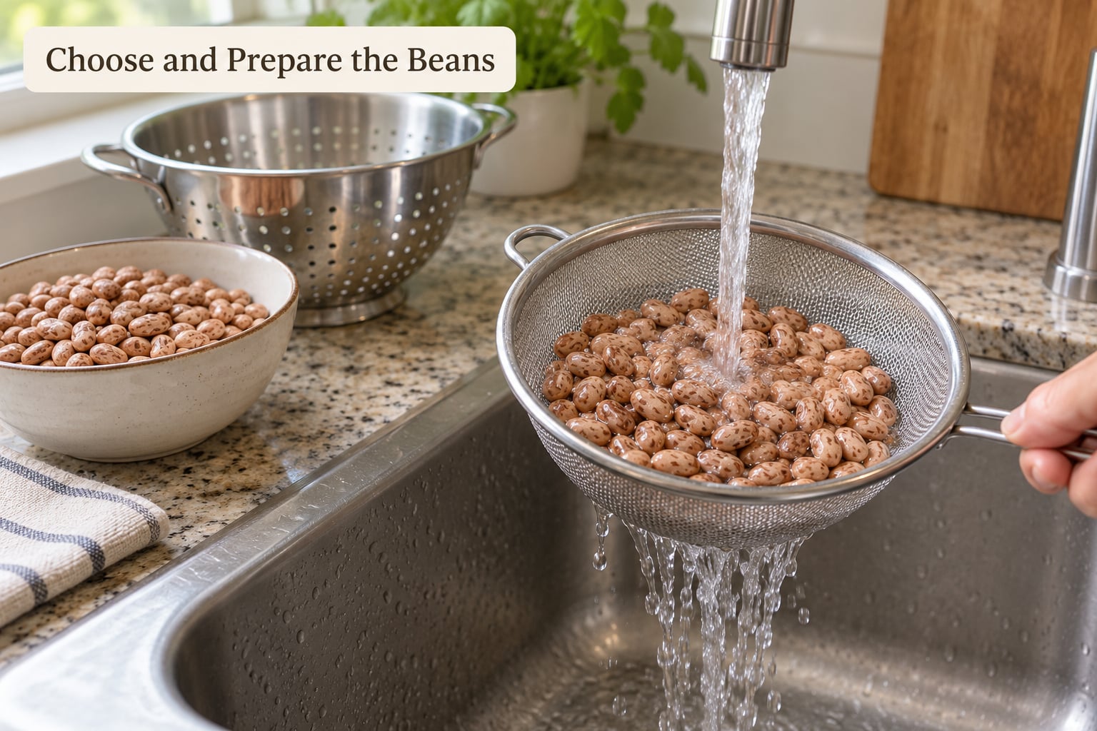 Choose and Prepare the Beans