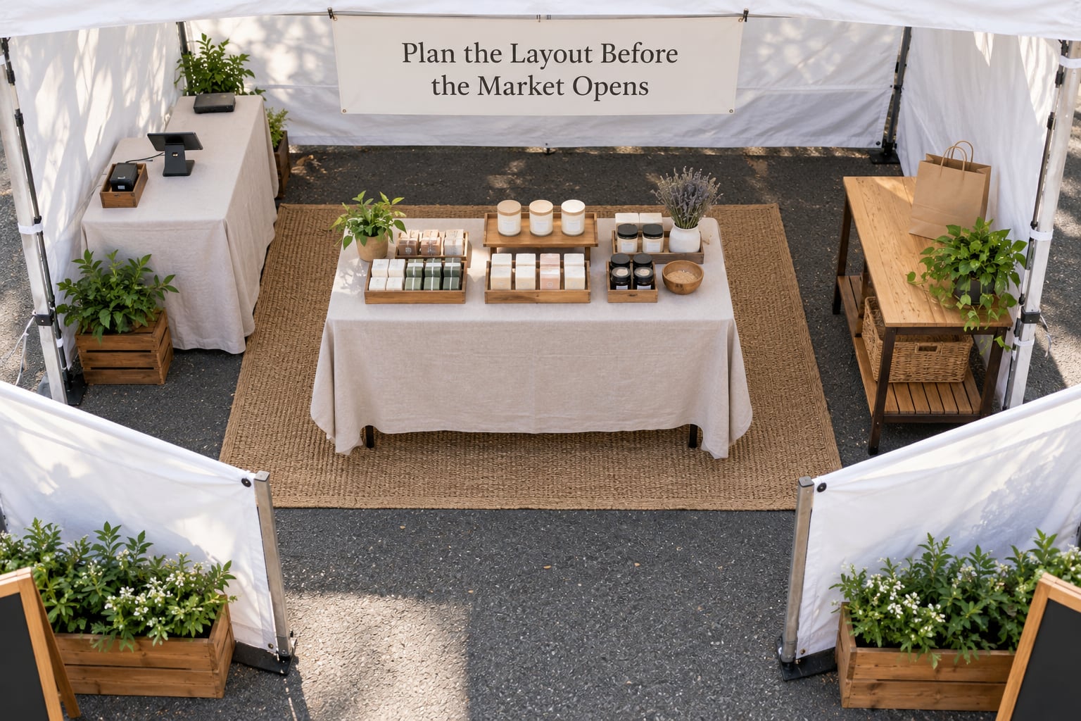 Plan the Layout Before the Market Opens