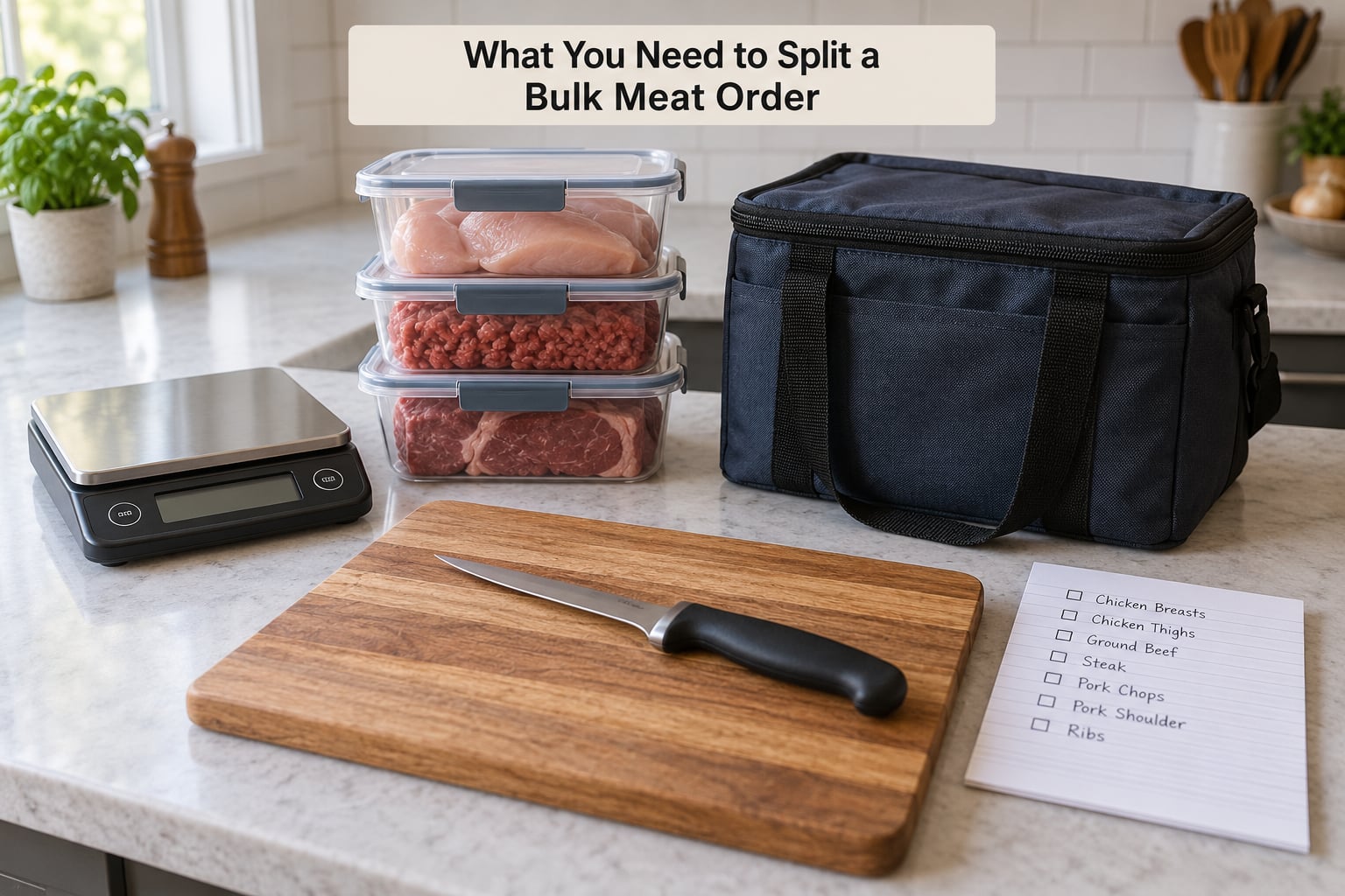 What You Need to Split a Bulk Meat Order