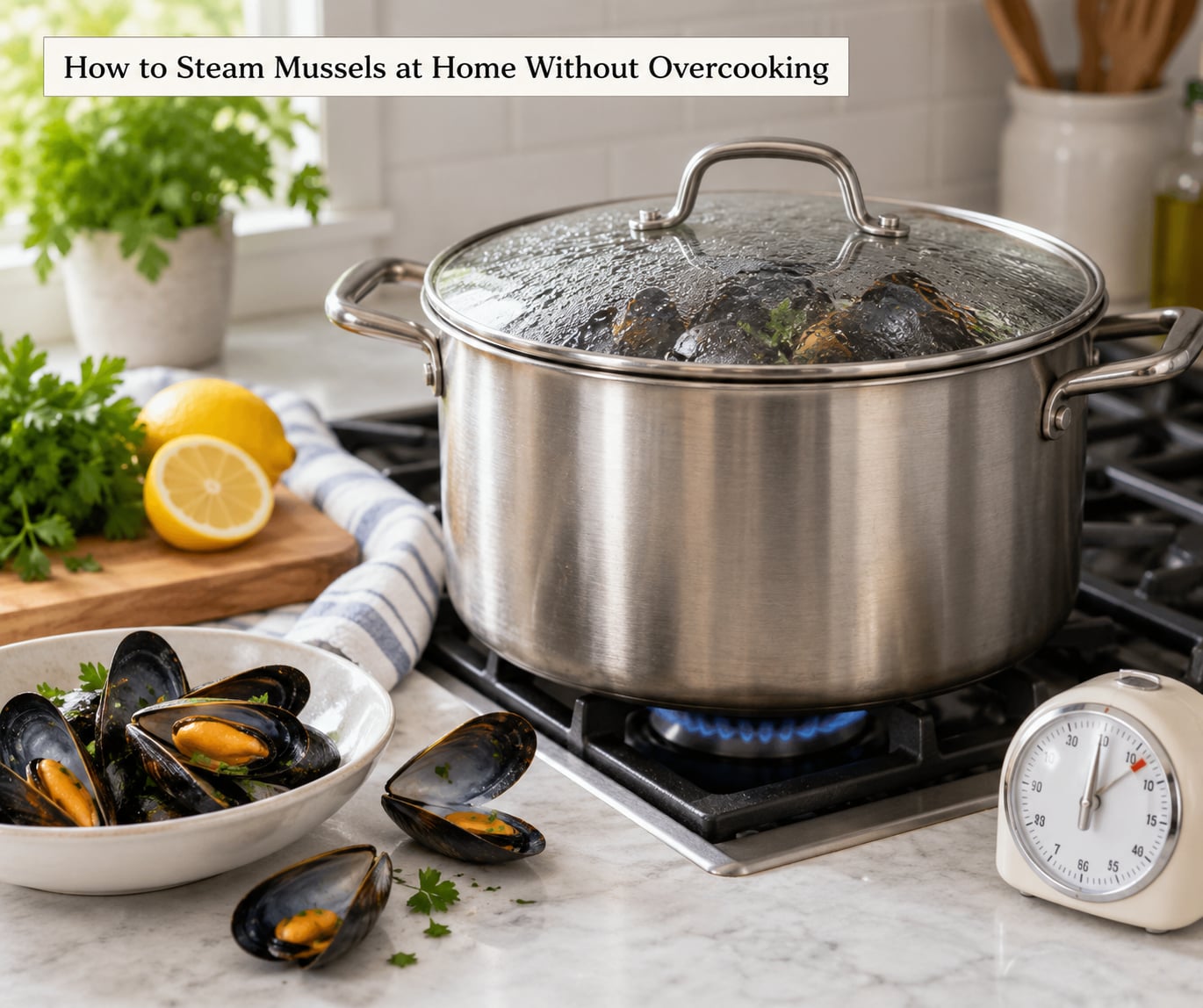 How to Steam Mussels at Home Without Overcooking