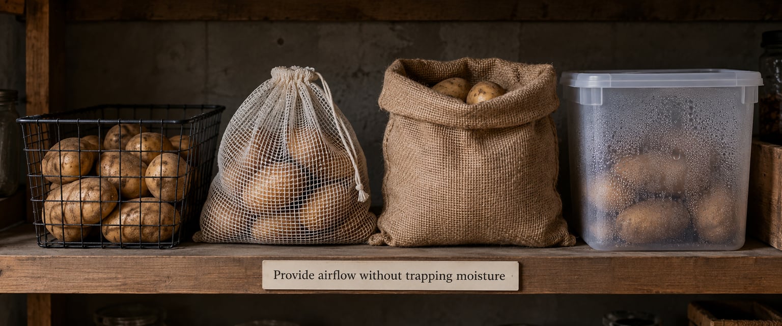 Provide airflow without trapping moisture
