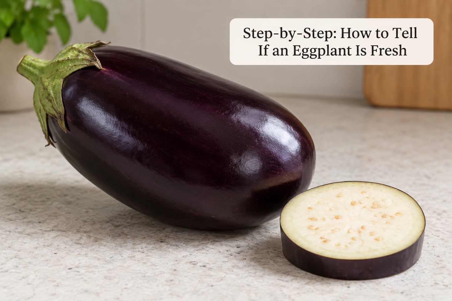 Step-by-Step: How to Tell If an Eggplant Is Fresh