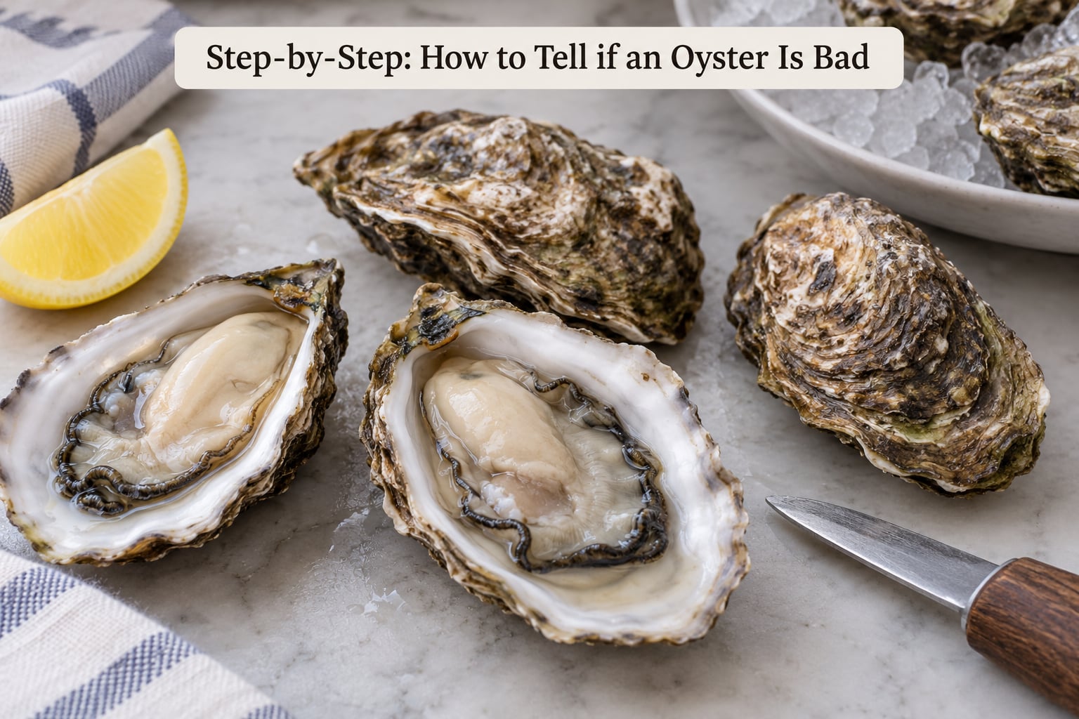 Step-by-Step: How to Tell if an Oyster Is Bad