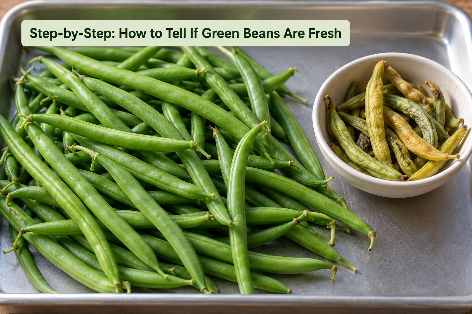 Step-by-Step: How to Tell If Green Beans Are Fresh