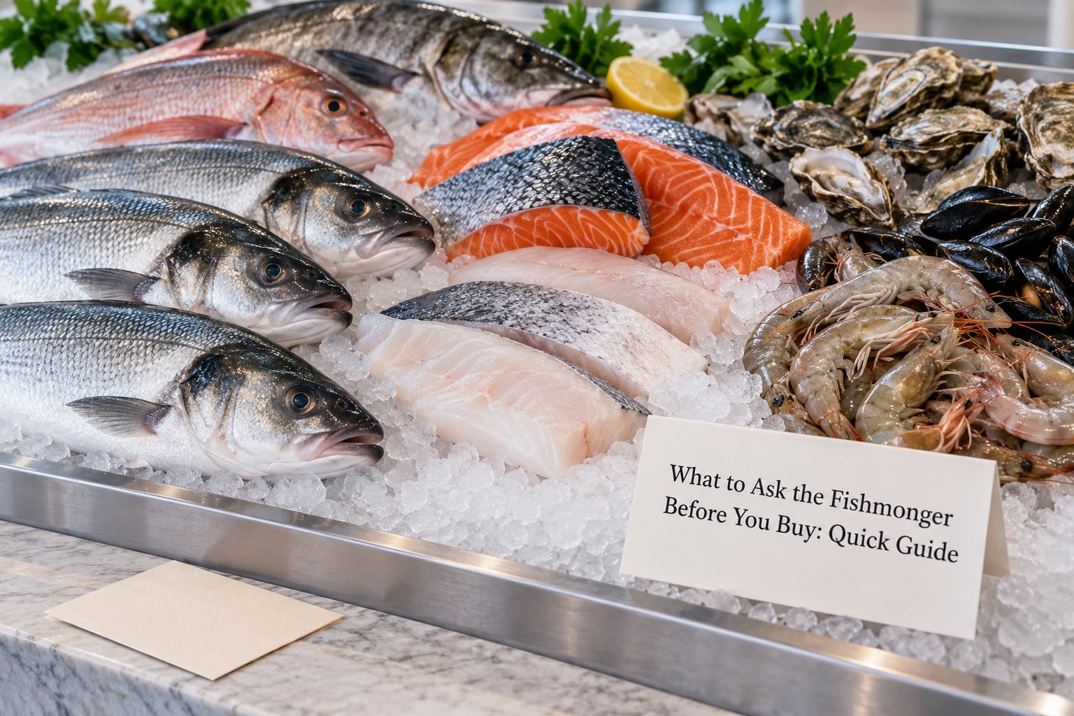What to Ask the Fishmonger Before You Buy: Quick Guide