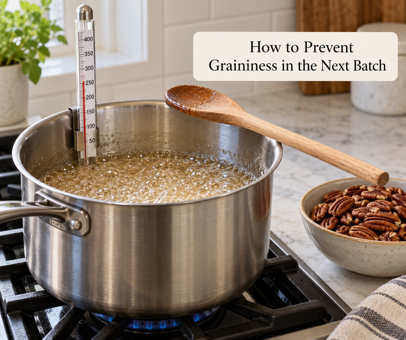 How to Prevent Graininess in the Next Batch