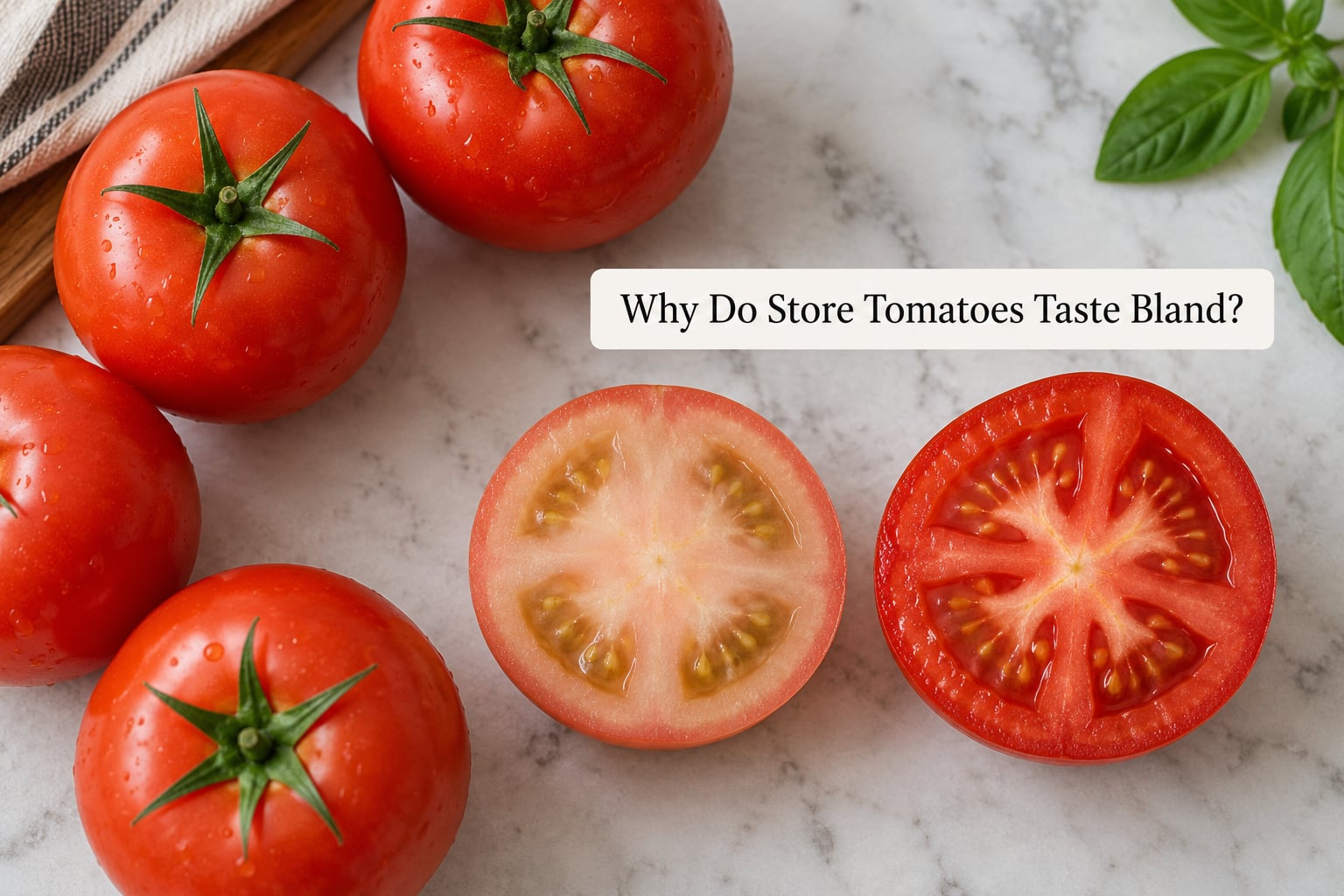 Why Do Store Tomatoes Taste Bland?