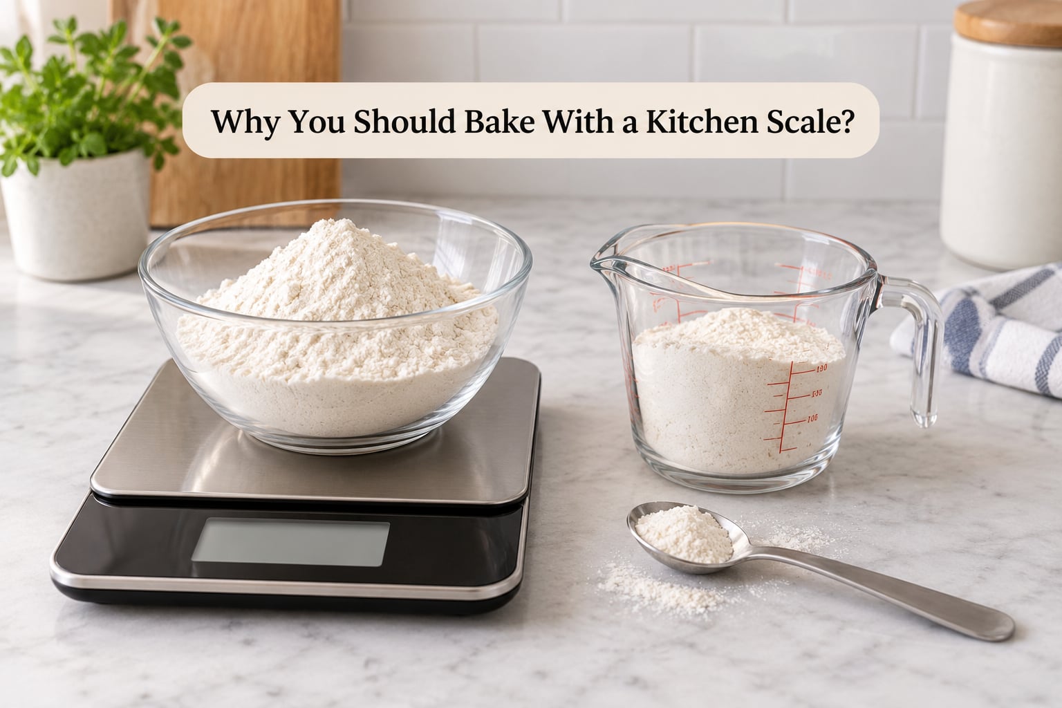 Why You Should Bake With a Kitchen Scale?
